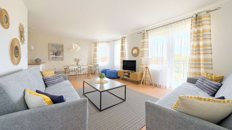 Living area 3, Apartamenty Sun & Snow Wybrzeże II, Kamień