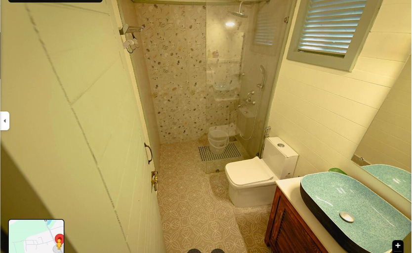 Bathroom 2, Velanora Hotels, South Goa