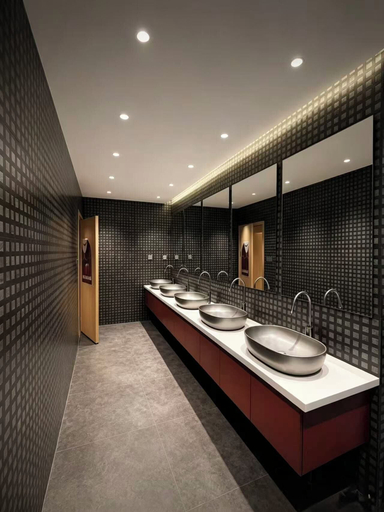 Bathroom 5, Mars respawn hotel, Ulan Bator