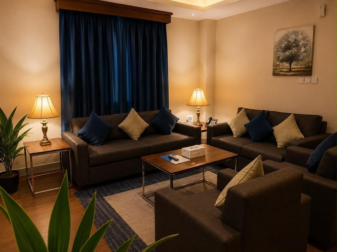 Living area 2, Smart Gate Hotel Apartment, Jizan