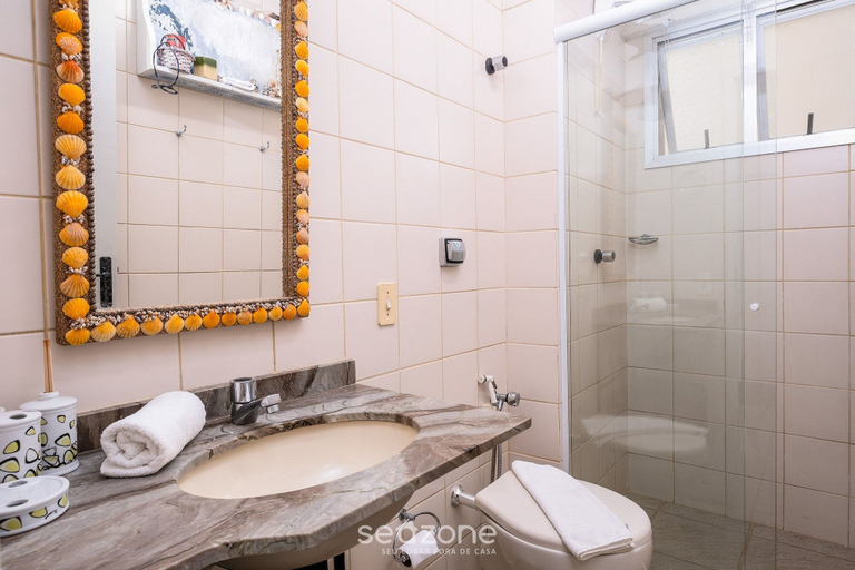 Bathroom, Nice apt 7 Minutes From Canasvieiras Beach Vdm101, Florianopolis