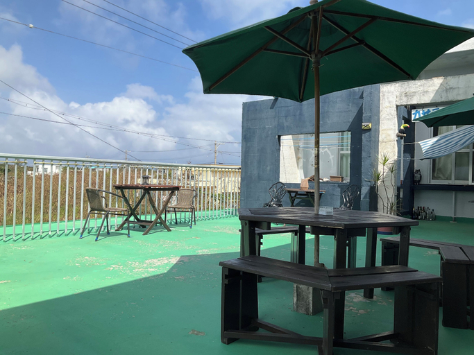Outdoor dining 3, Casa de hamaca, Miyakojima