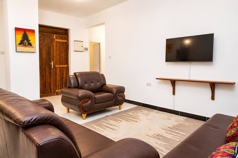 Living room 2, Exclusive Beachfront Apartment in Uroa, Zanzibar - Ocean Views, Kati