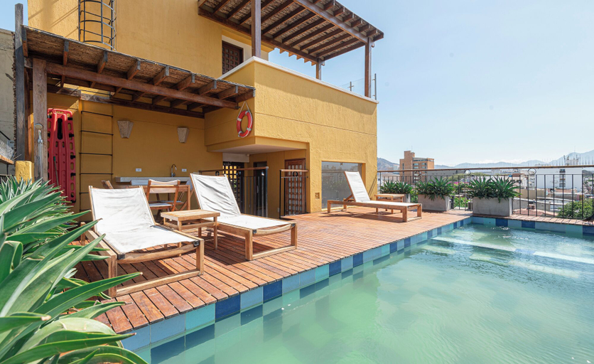 Pool 4, Luxury Loft Parque de Novios-ByHuespedia, Santa Marta (Dist. Esp.)