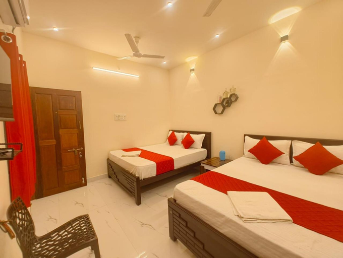 Bedroom 4, Rudra Elite - 100mtr away from Rameswaram temple, Ramanathapuram