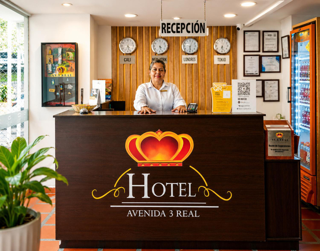 Public Area 3, Hotel Avenida 3 Real, Yumbo