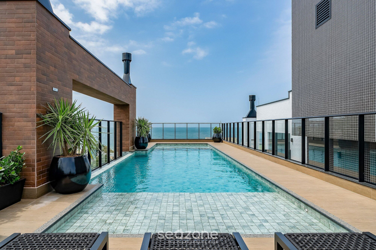 Pool, Pleasant Studio w/ Barbecue and sea View - Vfr504, Bombinhas