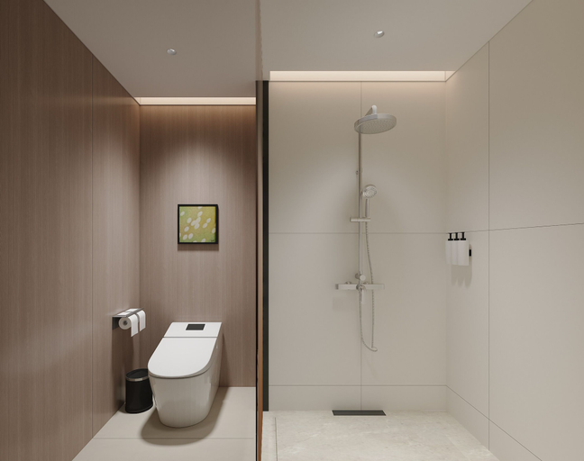 Bathroom 3, Mehood Lestie Downtown Guangzhou, Guangzhou