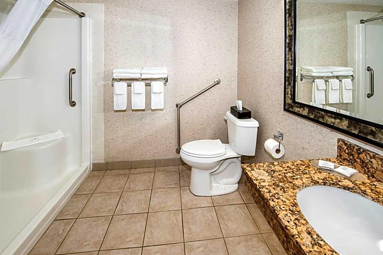 Bathroom 4, Quality Inn & Suites Lethbridge, Division No. 2