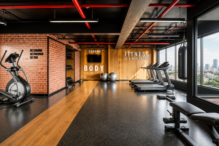 Fitness facility 2, Contemporary Great View, Lima