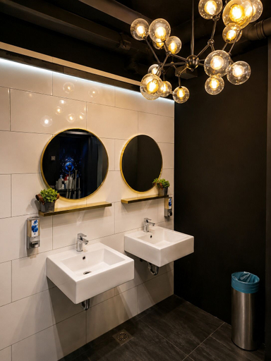 Bathroom 4, Space Hotel KL Sentral, Kuala Lumpur