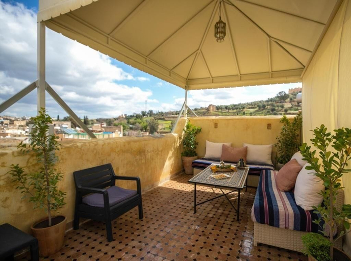 Terrace/patio 4, Riad Arabella, Fès
