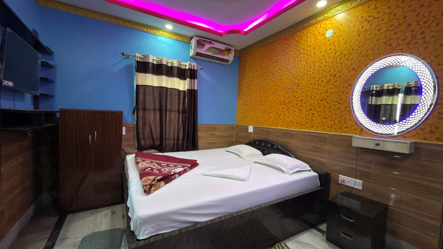 Bedroom 2, Hotel Air View, North 24 Parganas