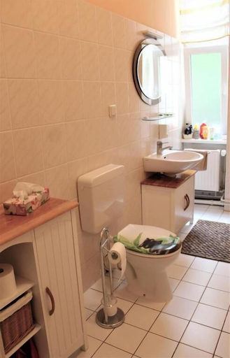 Bathroom 5, Pension Brinn, Berlin