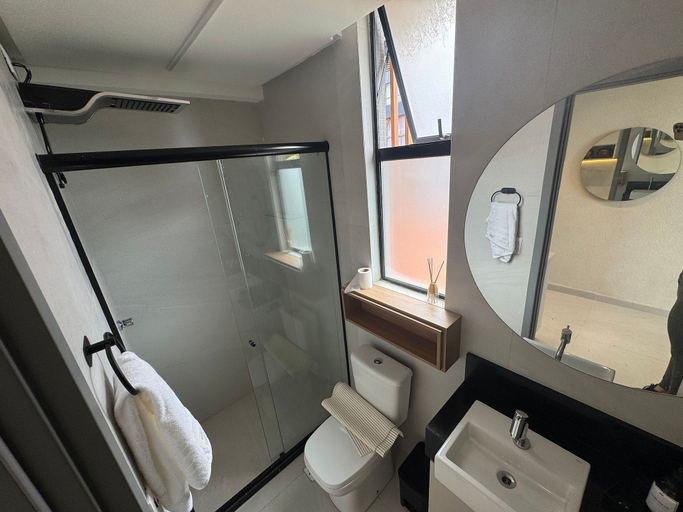 Bathroom 2, Breeze Studio Vista Mar Jardim Oceania, João Pessoa