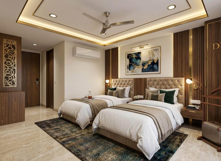 Bedroom 3, Airport Hotel The Capitol, Delhi