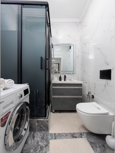 Bathroom 5, Comfort 1-room apartments, Almaty