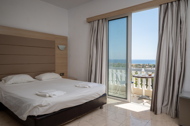 Bedroom 3, Gardenia Hotel, South Aegean