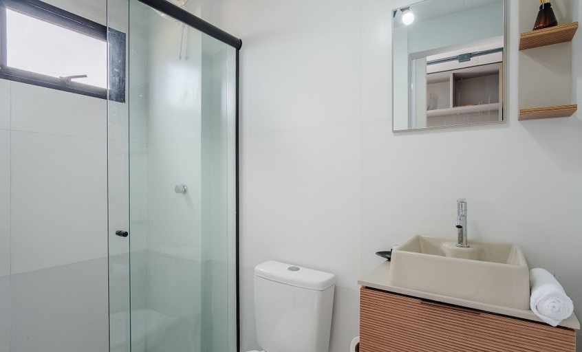 Bathroom 4, Loft w/ Balcony 50m From the Beach Plo0004, Jaguaruna