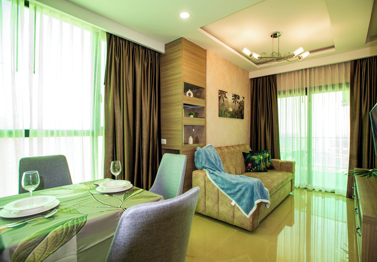 Living area 3, Dusit Grand Condo View by GV, Pattaya
