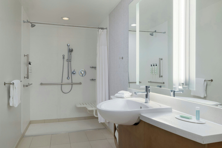 Bathroom 4, SpringHill Suites by Marriott Allentown Bethlehem/Center Valley, Lehigh