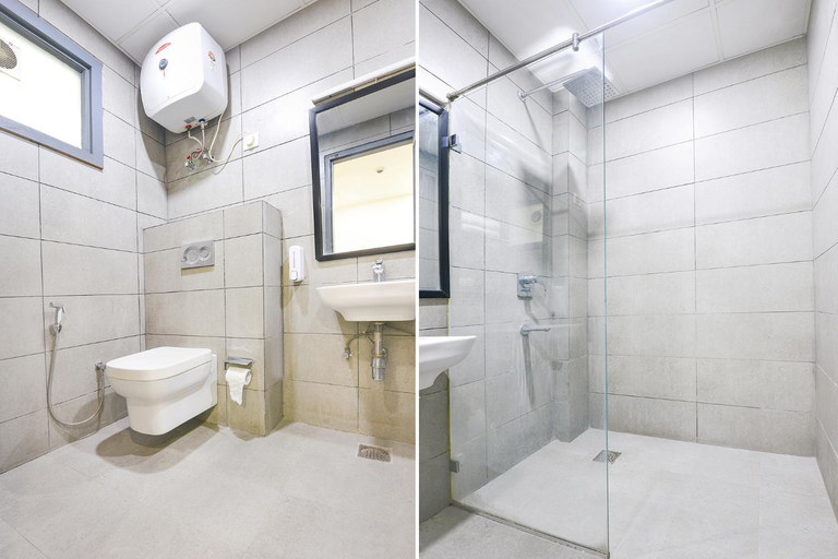 Bathroom 3, Fabhotel D2 Pachim Vihar, Delhi