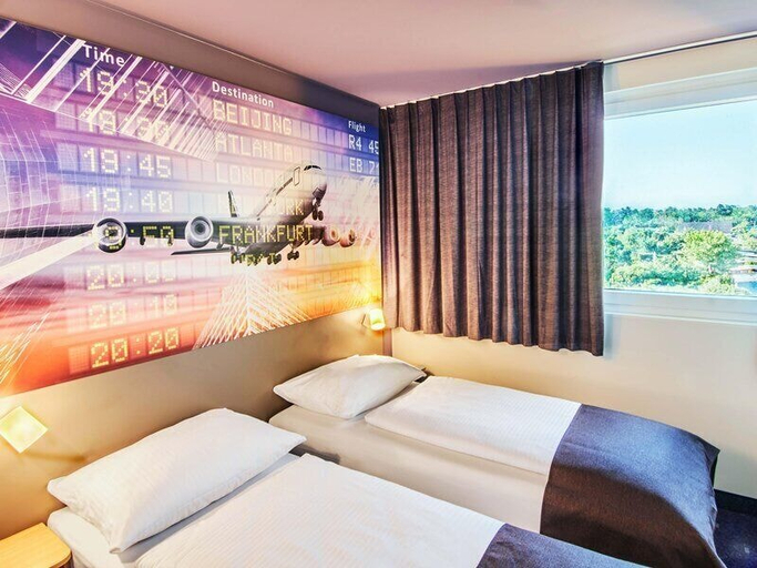 Bedroom 1, B&B Hotel Frankfurt-Airport, Frankfurt am Main