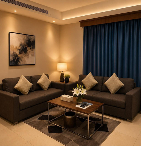 Living area 3, Smart Gate Hotel Apartment, Jizan
