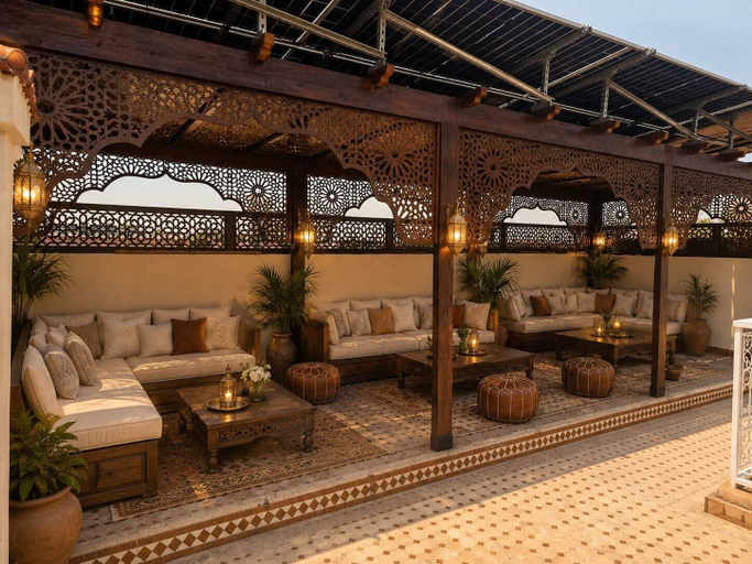 Terrace/patio, riad el barodienne, Marrakech