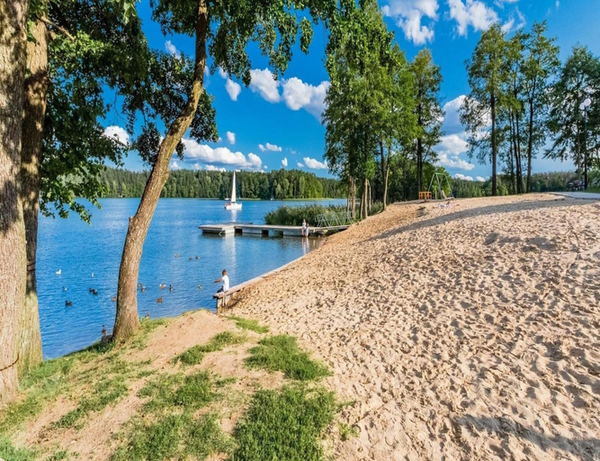 View from property 4, 4-person Room, Sauna, Masuria, Pisz
