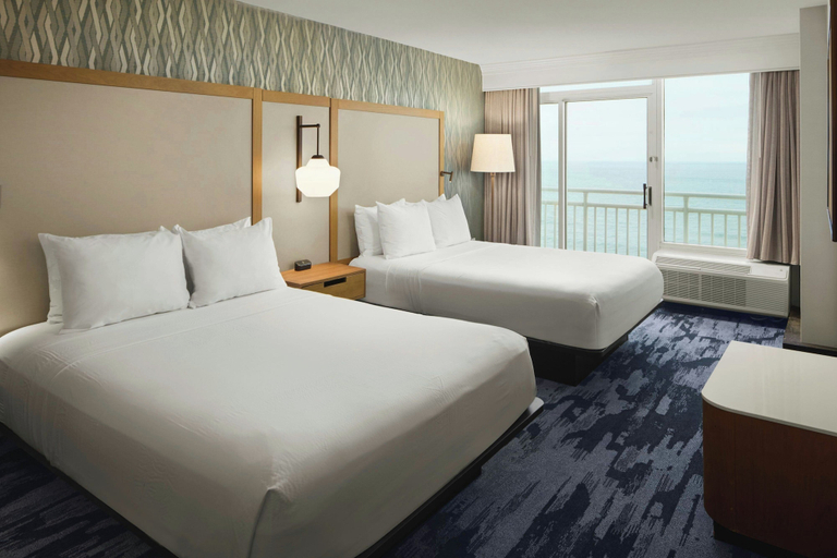 Bedroom 4, Fairfield Inn & Suites by Marriott Virginia Beach Oceanfront, Virginia Beach