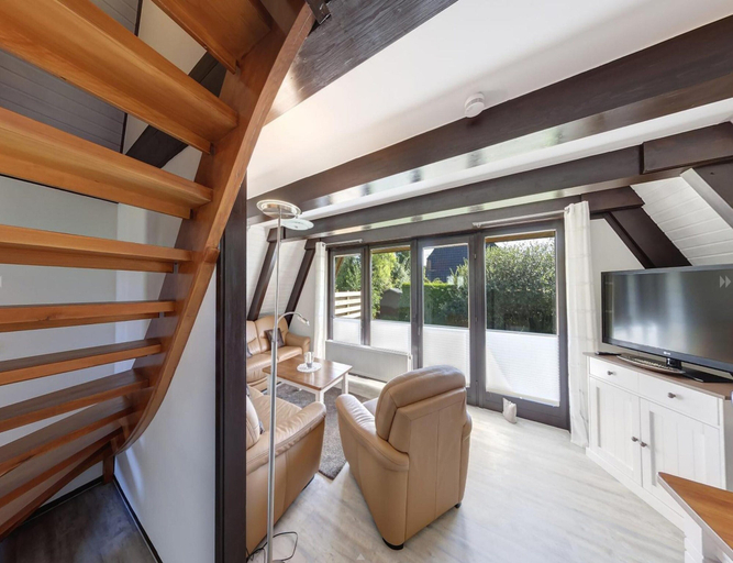 Living area, Nurdachhaus in Burhave, Wesermarsch