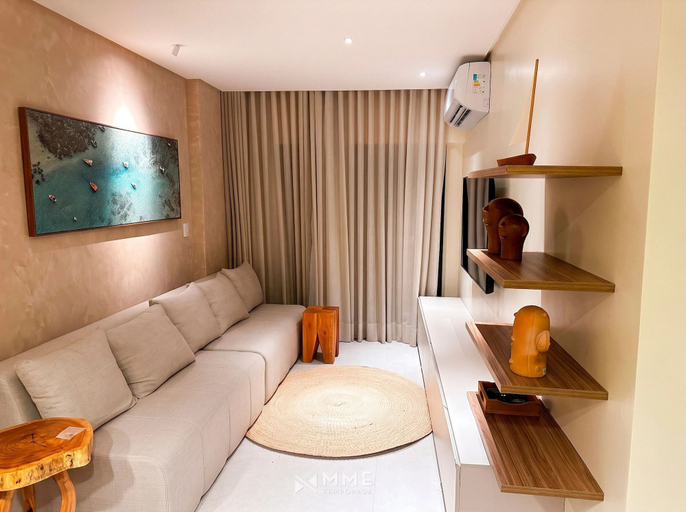 Living area, Beachfront Condos at Ipioca Beach Life Maceio by MME, Maceió (capital)