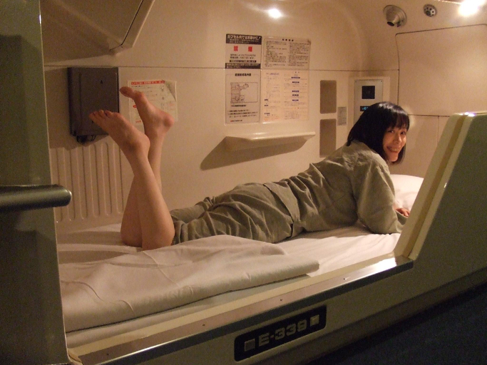 Bedroom 2, Capsule Hotel Asahi Plaza Shinsaibashi, Osaka