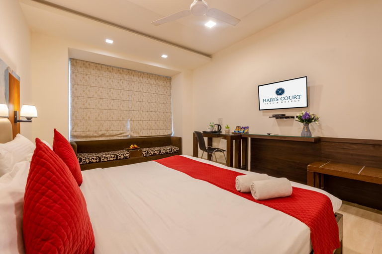 Bedroom 2, Hotel Haris MG Road, Gurgaon