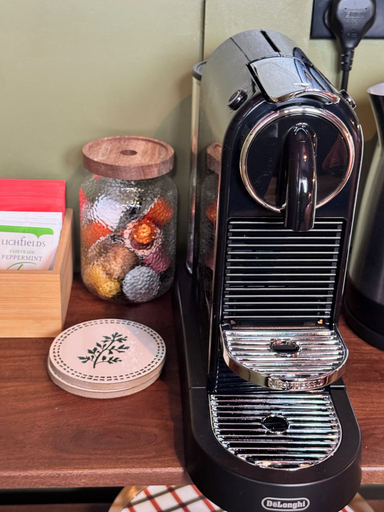 Coffee and/or coffee maker 3, The Linen Rooms, Cheshire East