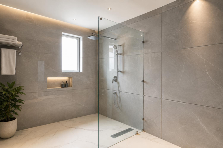 Bathroom 4, Hotel Star by Star Group, Delhi