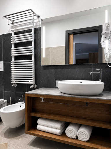 Bathroom 5, Parc Hotel Posta, Bolzano
