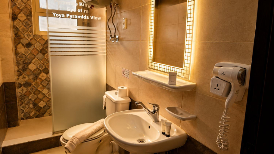 Bathroom 3, Pyramids kingdom - guest house, Al-Ahram