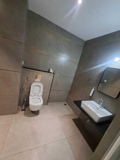 Bathroom 3, Shree Khedapati International Hotel, Dewas