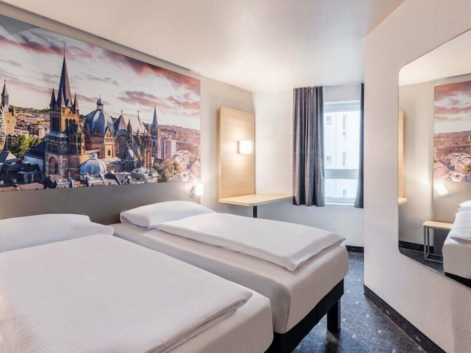 Bedroom 2, B&B Hotel Aachen-Hbf, Städteregion Aachen