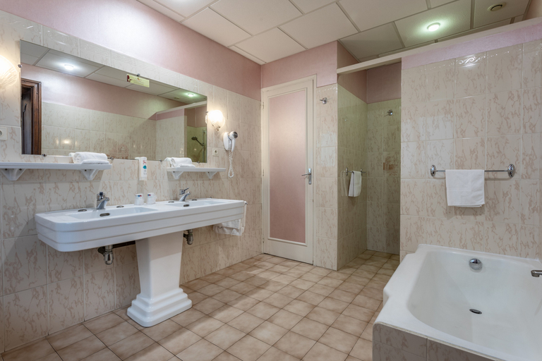 Bathroom 4, Citotel Le Sphinx, Drôme