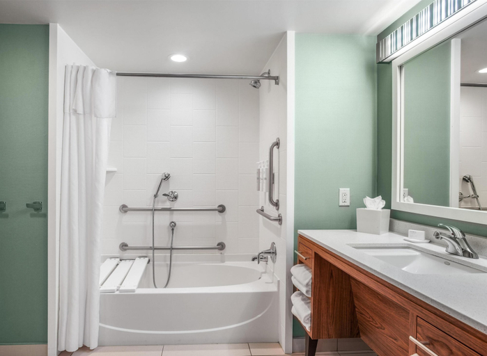 Bathroom 4, Home2 Suites by Hilton Milwaukee Airport, Milwaukee