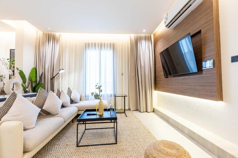 Living area 5, Amber Hospitality - Qurtubah, Riyadh