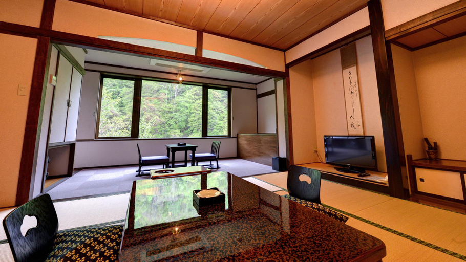 Bedroom, Goshiki Onsen No Yu Ryokan, Takayama