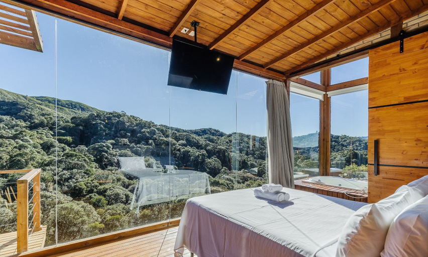 Others 2, Cabana aconchegante c/ jacuzzi e lareira – VST019, Anitápolis