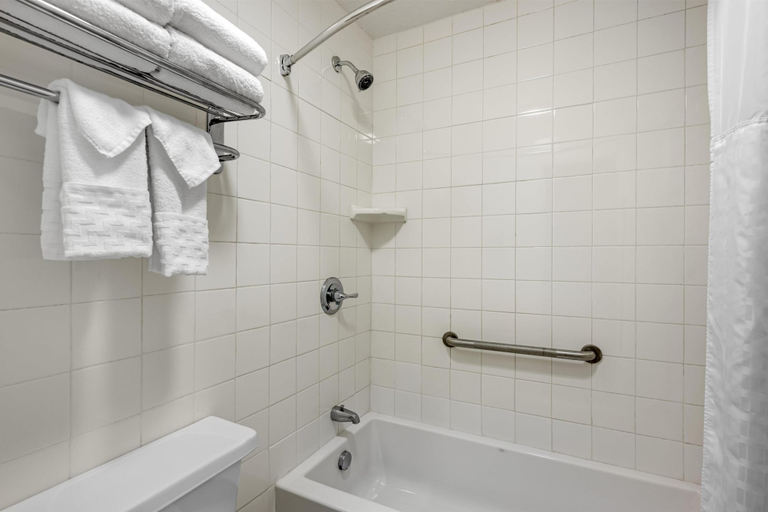 Bathroom 5, Best Western Swiss Clock Inn, Reeves