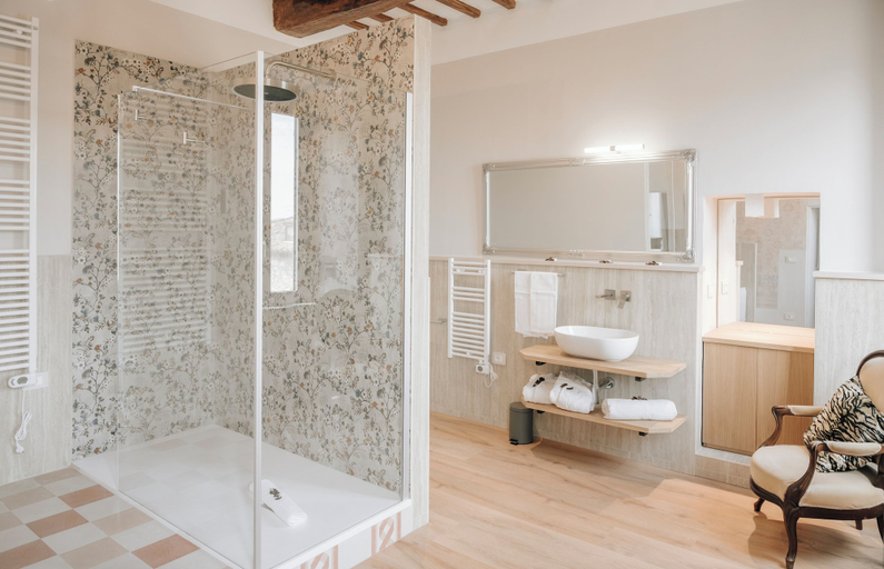 Bathroom, Garden Palace Hotel, Perugia