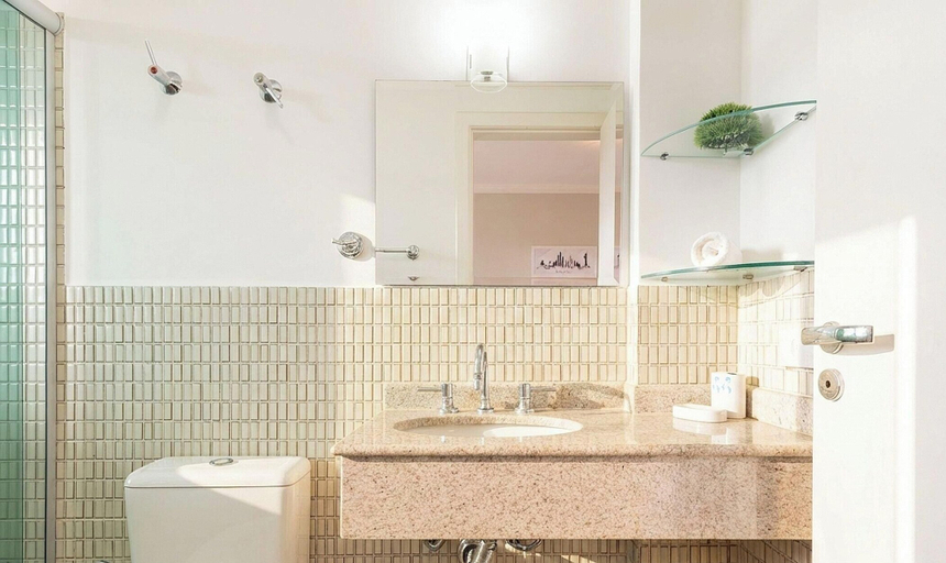 Bathroom 4, Apt in Condo w/ BBQ in Capivari Lvr0017, Campo Limpo Paulista