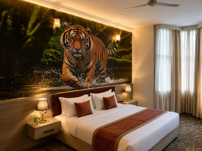 Bedroom, Staybook The Rudveda Resort, Nainital